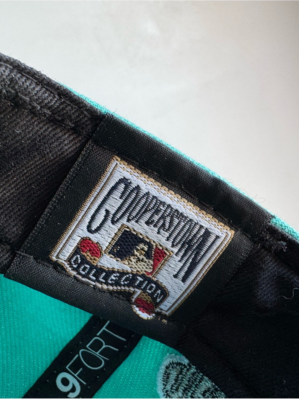 New Era New York Yankees 9Forty A-Frame SnapBack Tiffany Mint Color Cooperstown - Picture 6 of 7